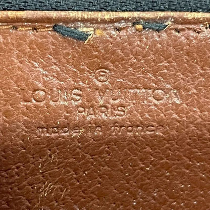 Louis Vuitton Monogram Long Wallet Brown Made In France