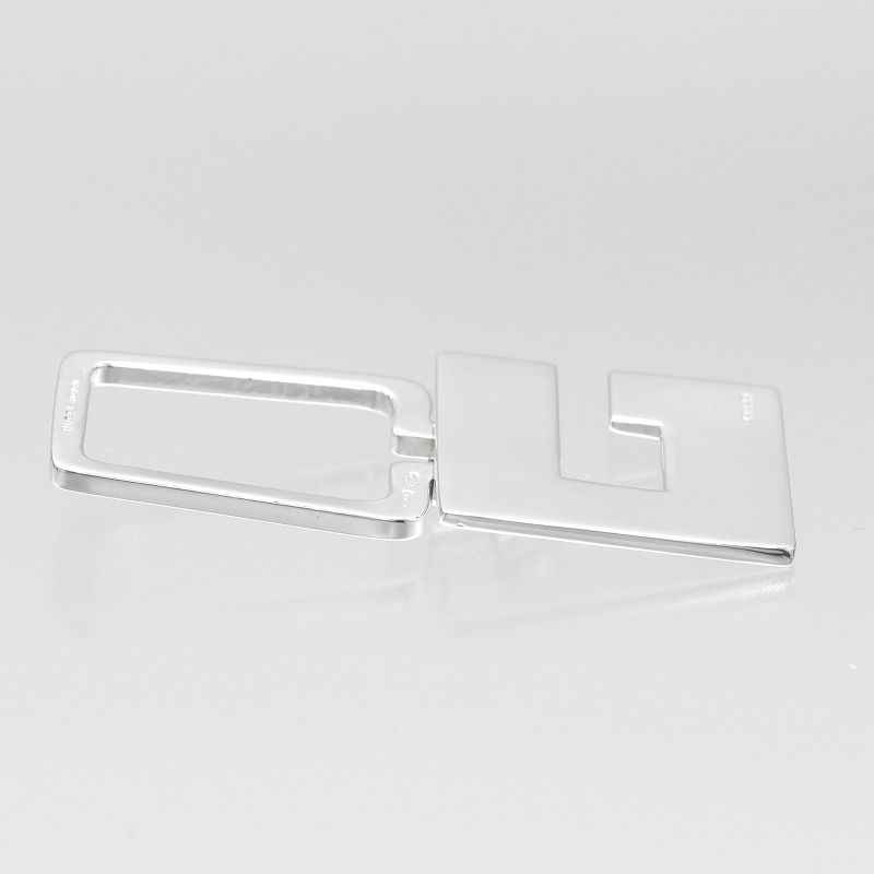 Gucci G Logo Silver 925 Unisex Key Holder