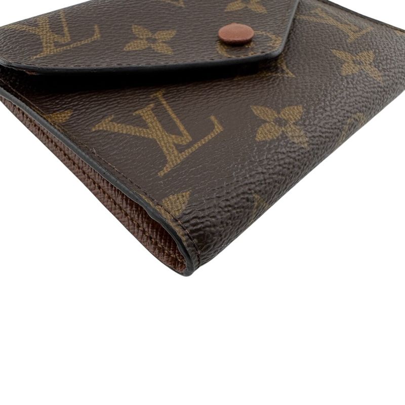 Louis Vuitton M62472 Monogram Portefeuille Victorine Trifold Wallet Brand Coin