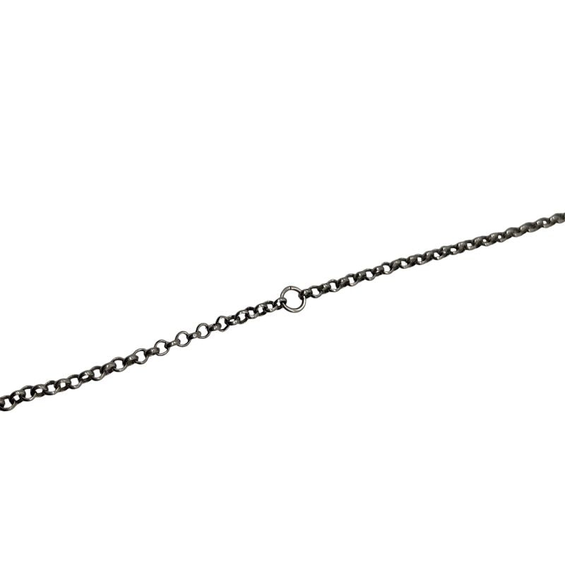 Chanel Necklace A19P Metal A19P Metal Coco Rhinestone Silver