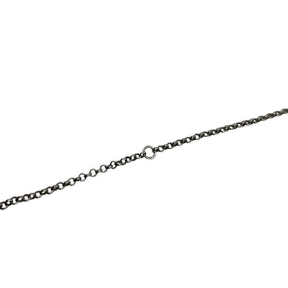 Chanel Necklace A19P Metal A19P Metal Coco Rhinestone Silver