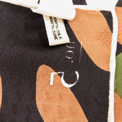 Goyard No5 Silk Black Scarf 0168 Goyard
