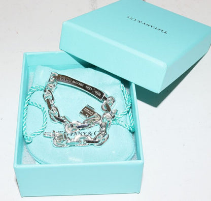 Tiffany & Co Bracelet SM 1837 Makers ID Chain Bracelet Medium