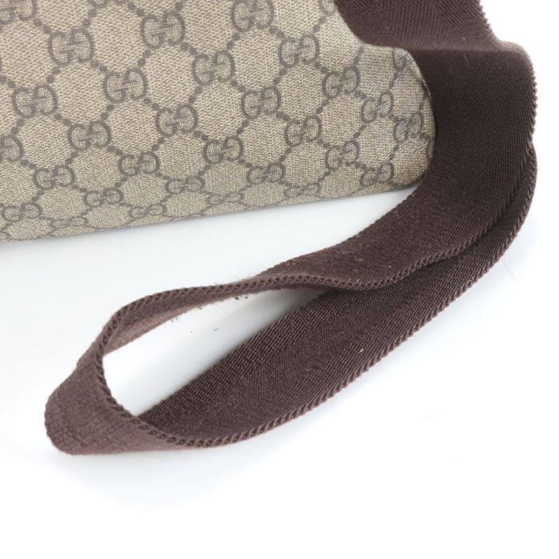 Gucci GG Supreme Leather Shoulder Bag Crossbody Messenger Business Commuter