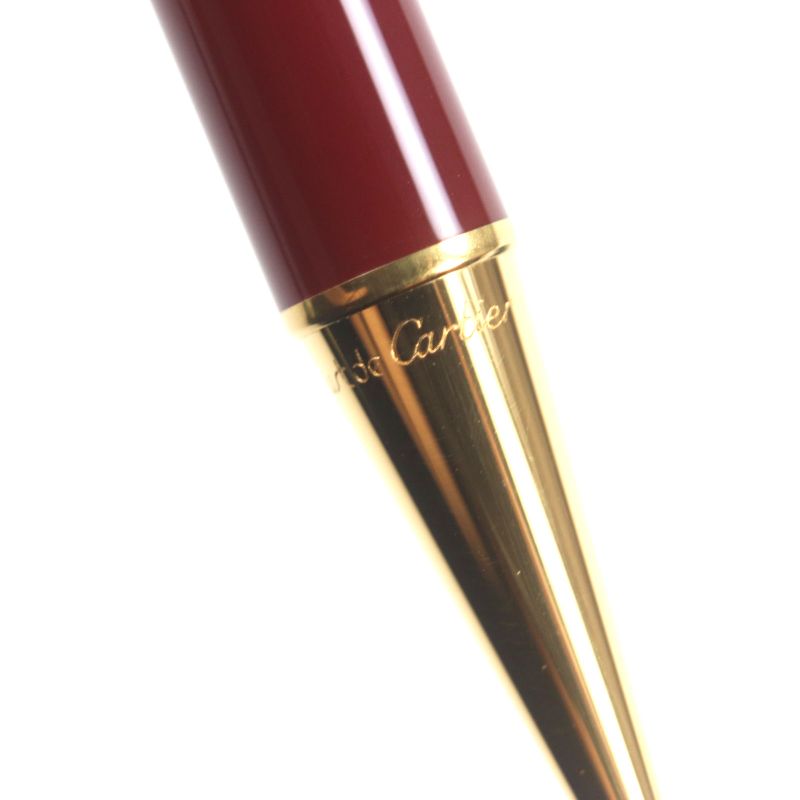 Cartier Trinity De Cartier Ballpoint Pen With Logo Engraving Twist Closure