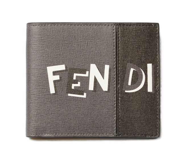 Fendi Wallet Fendi Fold Wallet Billfold 7m0169 Elite Shadow Sunflower Work