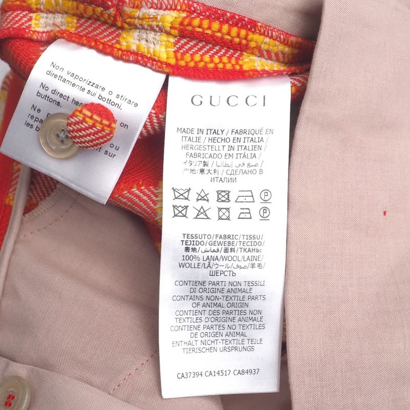 Gucci Shorts Size 36 Tweed Check Michele Period Made In Italy 20250519 Ra4772