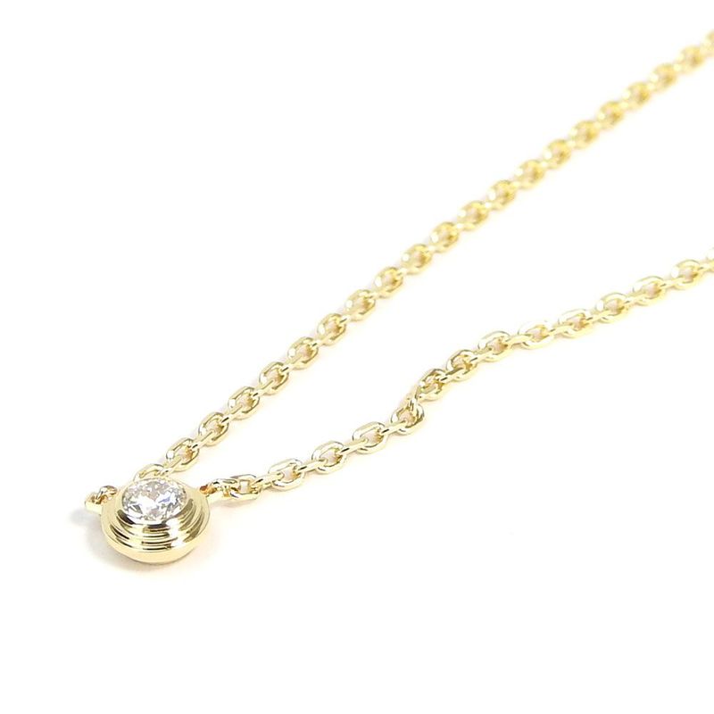 Cartier Necklace Diamants Légers Diamonds 750 YG 18K Gold Approx 2.2g Yellow