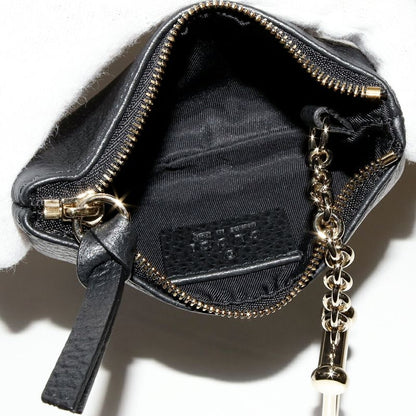 Gucci Coin Case Key Case With Key Ring Calf Black 368879