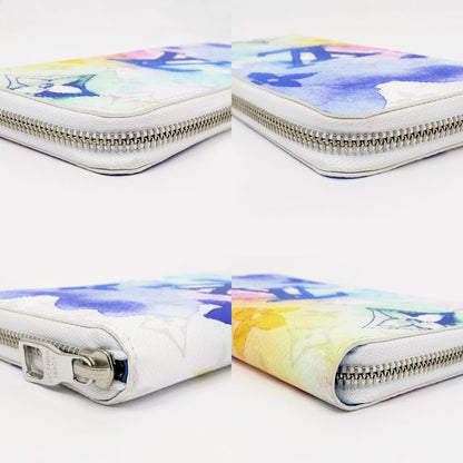 Louis Vuitton Zippi-wallet Vertical Monogram Water Color- M80499 Long