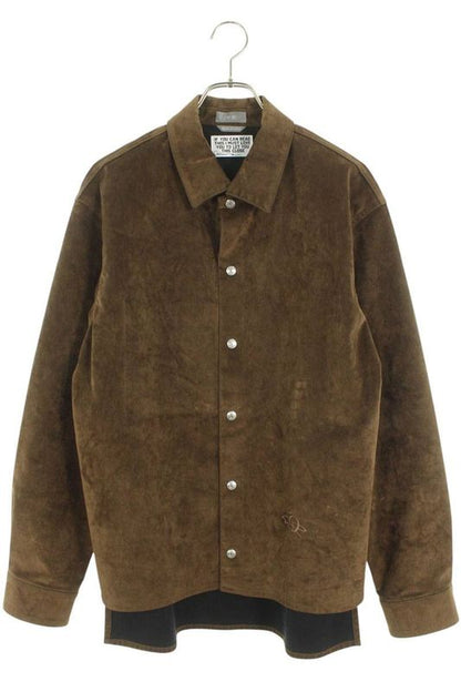 Dior 22AW 283d493by509 Cactus Jack Oversized Long Sleeve Shirt Men's 46