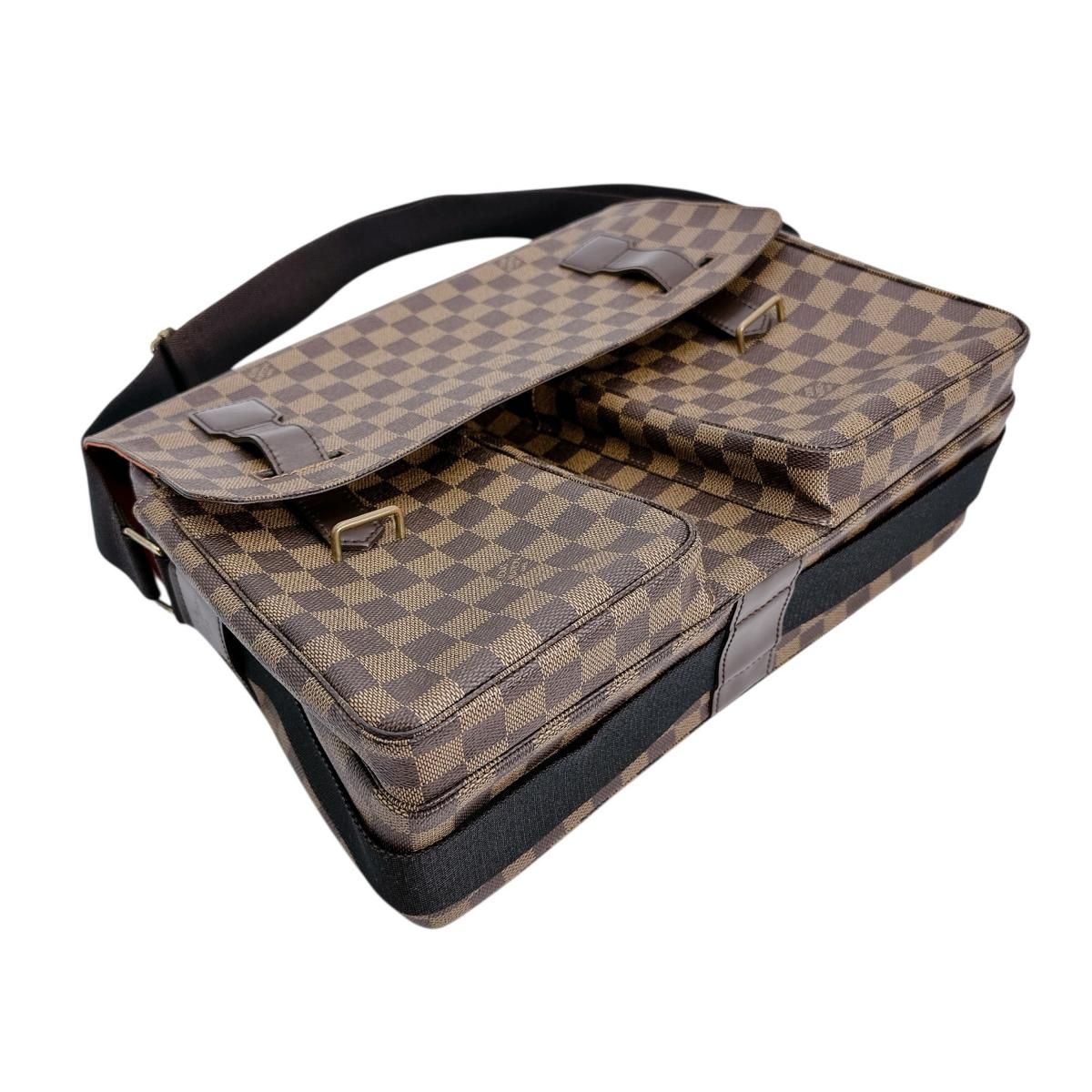Louis Vuitton Damier 2 way Bag Broadway Shoulder Brown