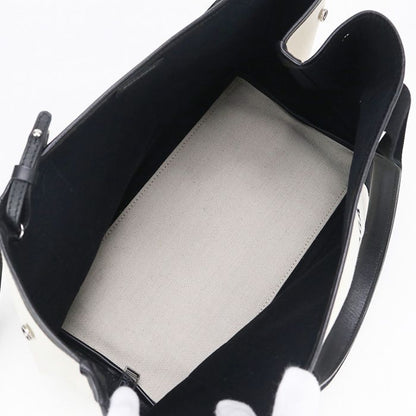 Balenciaga Navy Cabas Small 339933 Tote Bag Canvas Scuff Deuce