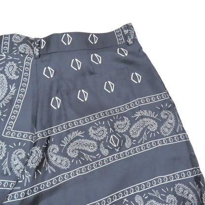Unused 20ss DIOR Silk Paisley Pattern Shorts CD Diamond Logo Total Shorts 48
