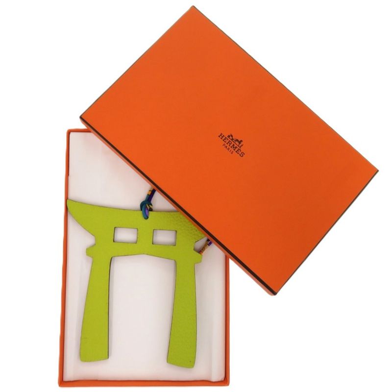 Hermes Petitiach Torii Leather Yellow Other Accessories 1610 Hermes