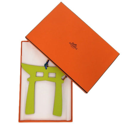 Hermes Petitiach Torii Leather Yellow Other Accessories 1610 Hermes