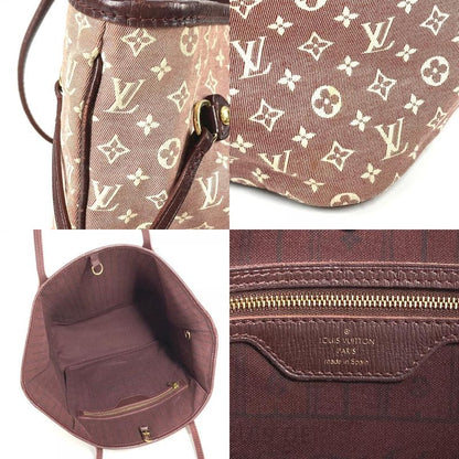 Louis Vuitton Shoulder Bag Neverfull MM M40515 Monogram Idylle Sepia Red