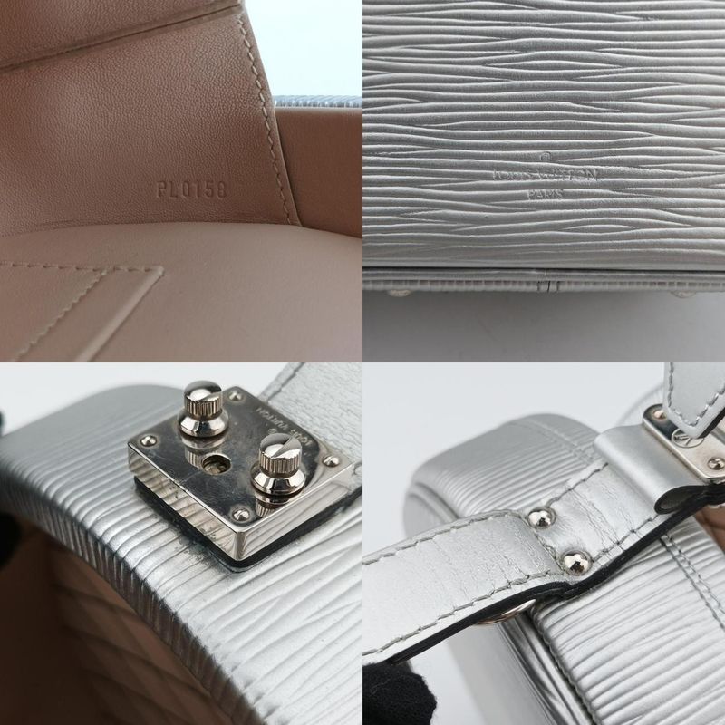Louis Vuitton Petite Boite Chapeau Silver Epi M53074pl0158