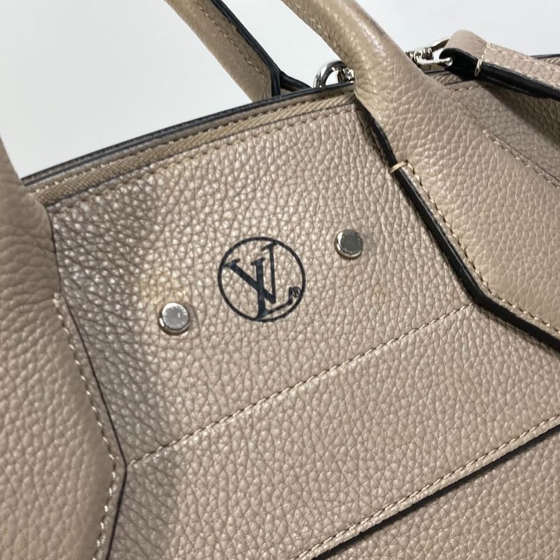 Louis Vuitton Handbag City Steamer MM M53017 Calfskin Galle Gray