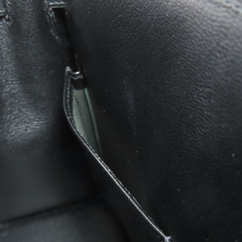 Hermes Kelly 32 Outer Stitch Gold Hardware Handbag Box Calf Women