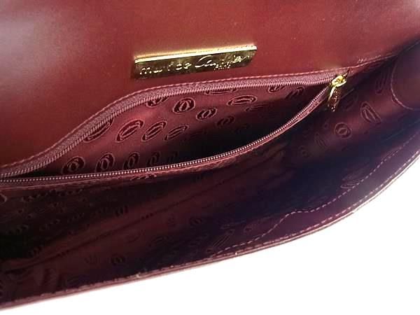 Cartier Must Line Leather Clutch Bag Second Bag Men's Women's