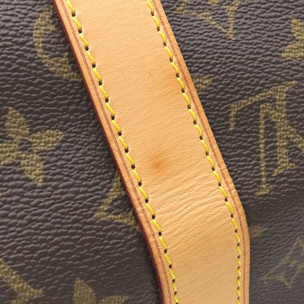 Louis Vuitton Boston Bag Keepall 50 Monogram Canvas Monogram Gold Hardware