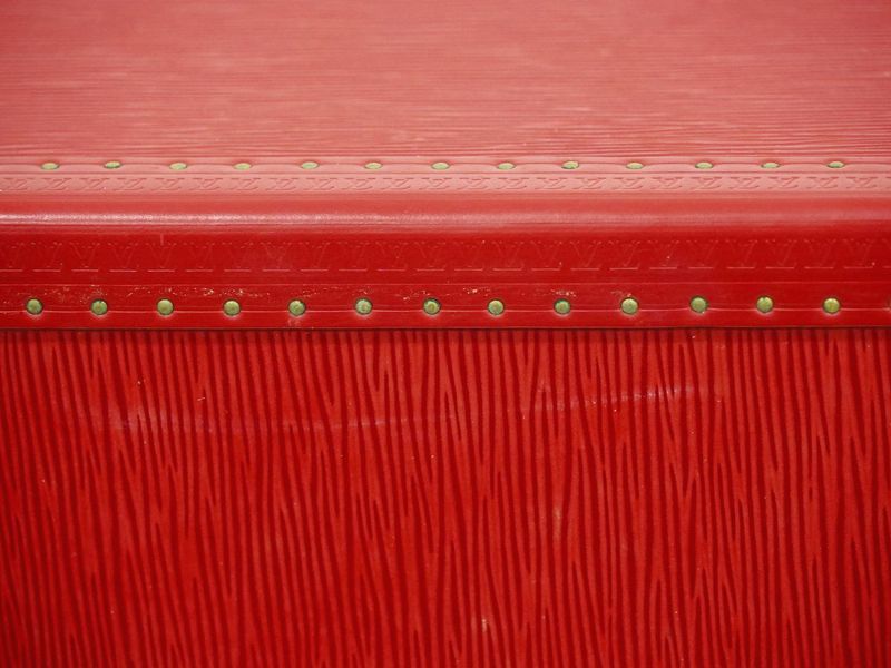 Authentic Louis Vuitton LV Arzeal 80 Epi Leather Trunk Travel Bag Handbag