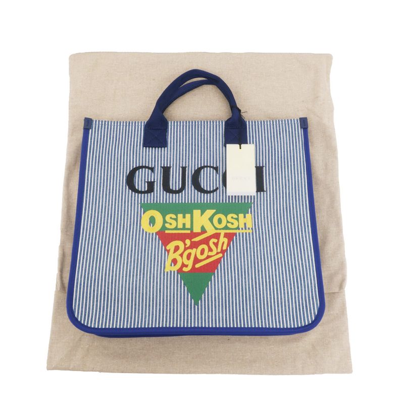 Guccix Oshkosh Collaboration Bag Blue - Blue Stripe Children's Line