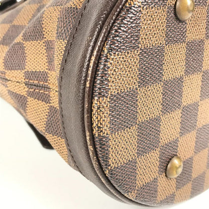 Louis Vuitton Shoulder Bag Marais N42240 Damier Canvas Ebène Brown