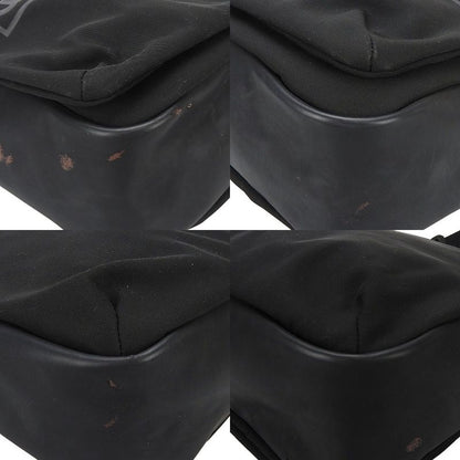 Chanel Sport Line Shoulder Bag Fluorescent Yellow Mesh 9th Rubber Nylon