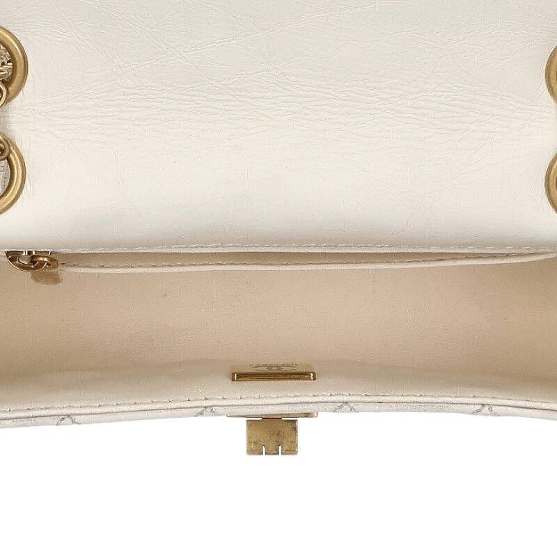 Chanel 2.55 Mini Matelasse Double Chain Shoulder Bag Women