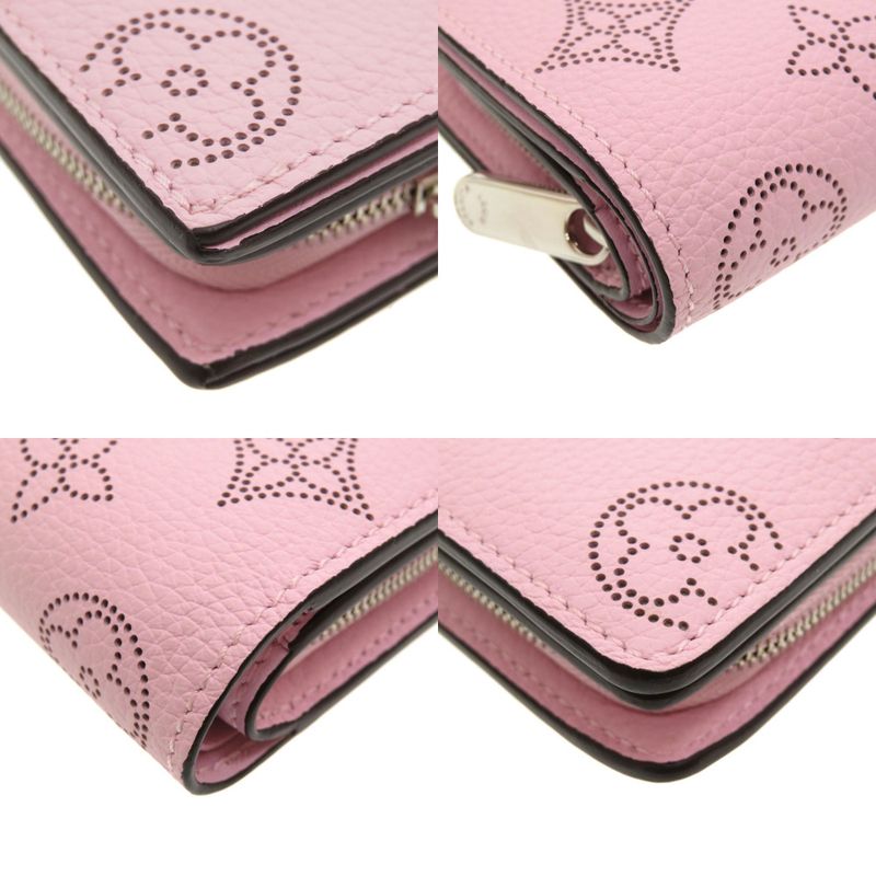 Louis Vuitton Monogram Mahina Portefeuille Cles A Rose Jasmine M80629 Bifold