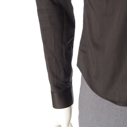 Dior Homme Cotton Ribbed Wing Long Sleeve Shirt Top Black