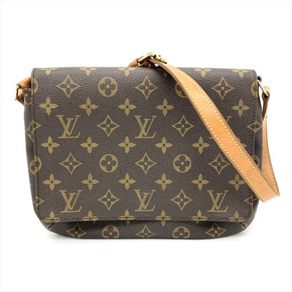 Louis Vuitton Musette Tango Short Shoulder Bag Monogram Canvas M51257 Brown