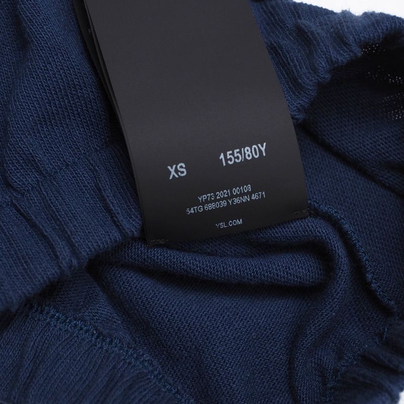 Saint Laurent Paris Cut And Sewn Size XS 155 80Y Lovers CLUB Short Cropped