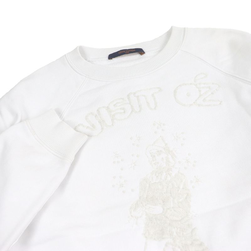 Louis Vuitton 19SS 100% Cotton The Wizard Of Oz Plain Rainbow Sweatshirt White