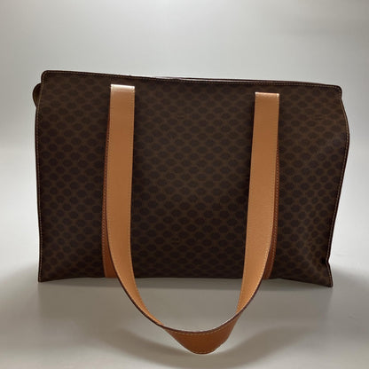 Celine Tote Bag Macadam Pattern Internal Peeling Mc96 Brown