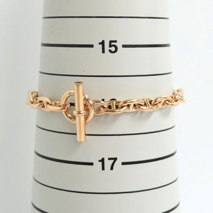 Hermes Bracelet Chaine D'ancre T PM 26 Frames 750pg Pink Gold 26 Links