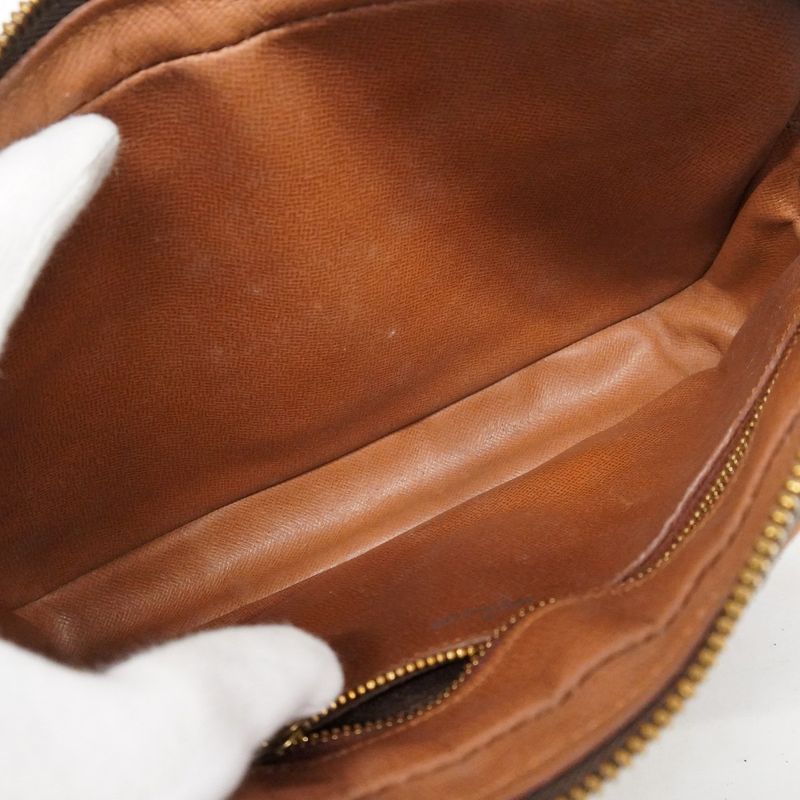 Louis Vuitton Clutch Bag Monogram Marly Dragonne GM M51825 Brown Men's