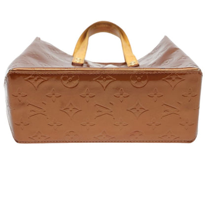 Louis Vuitton Vernis Reed PM Mini Bag Handbag Bronze