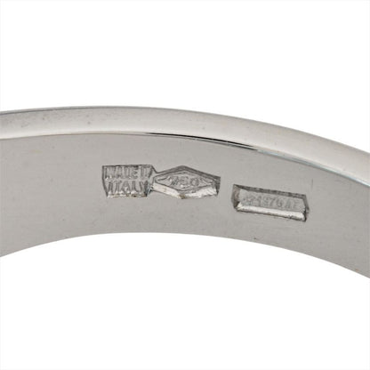 Bulgari Bvlgari Allegra Ring Approx 15 18K White Gold 144g Blue Topaz White