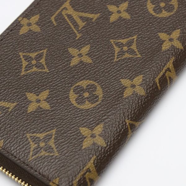 Louis Vuitton M41894 Monogram Zippy Wallet Round Zipper Long Wallet Louis