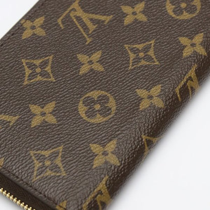 Louis Vuitton M41894 Monogram Zippy Wallet Round Zipper Long Wallet Louis