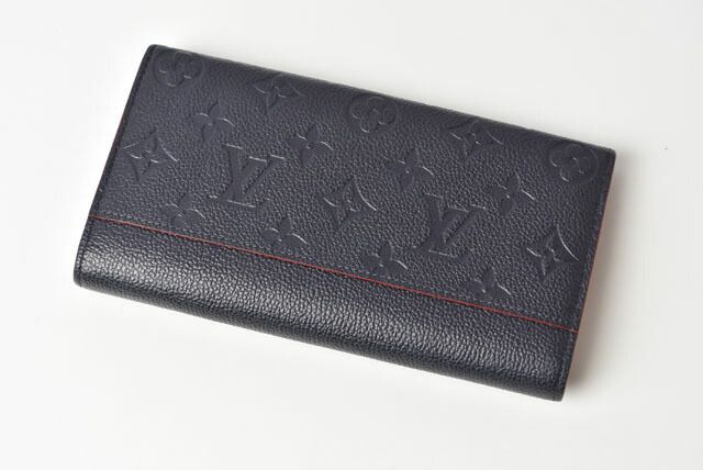 Louis Vuitton Wallet Louis Vuitton M62125 Monogram Empreinte Portefeuille Sarah
