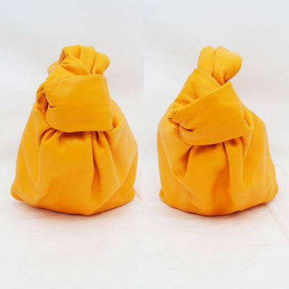 Bottega Veneta Double Knot Mini Handbag Orange Cuff 629635 Ladies