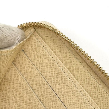 Louis Vuitton Zippy Wallet Damier Azure Damier Azure PVC White Round Zipper