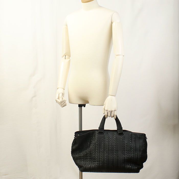 Bottega Veneta 2WAY Tote Intrecciato Tote Bag Leather Men's