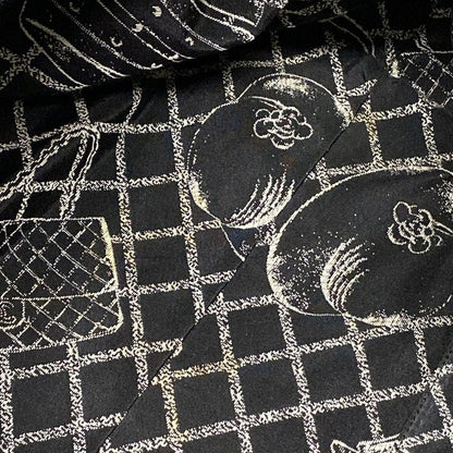 Chanel Essential Tote Ivory And Black Lambskin