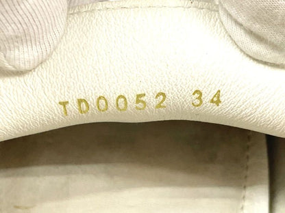 Louis Vuitton 02 Monte Carlo Leather Driving Shoes Women's 34 Td0052 White Made