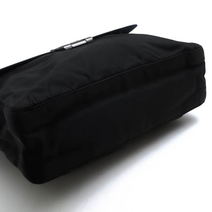 Prada Bags Handbags Bags Tote Women Women's Nylon Leather Genuine Black B7496